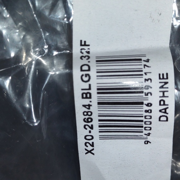 💜FREDERICK'S OF HOLLYWOOD 💜Daphne Embroidered Full Figure Bra- Black/Gold - Picture 5 of 8